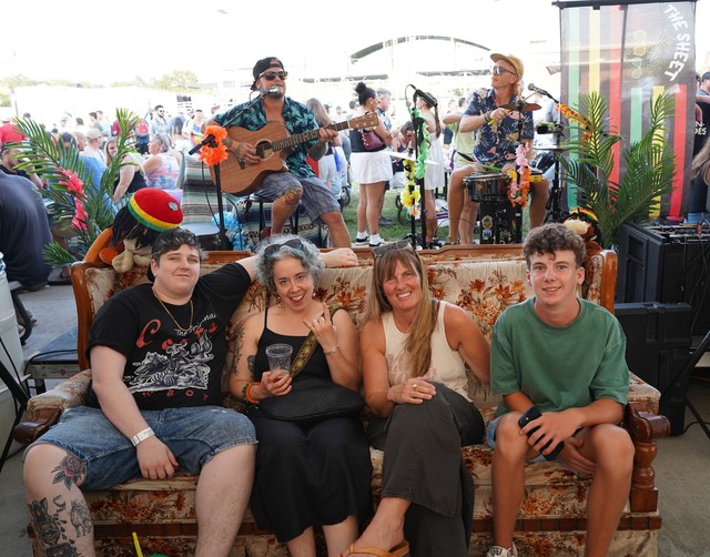 Front row seats for the sheet