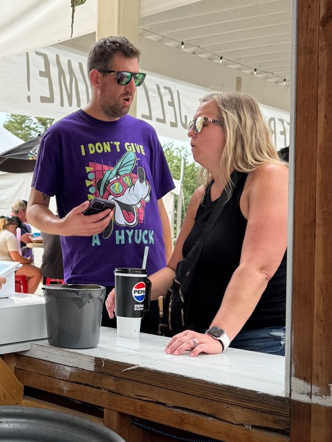 He doesn't give a hyuck