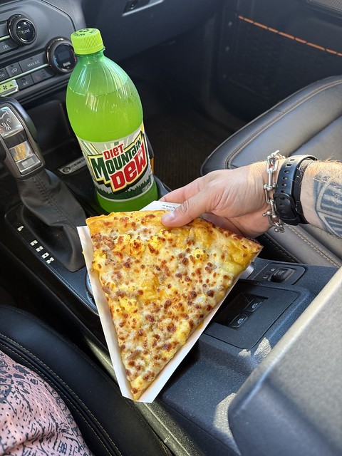 BROOKS BIRTHDAY BIG SLAM AND BREKKIE PIZZA, BITCH