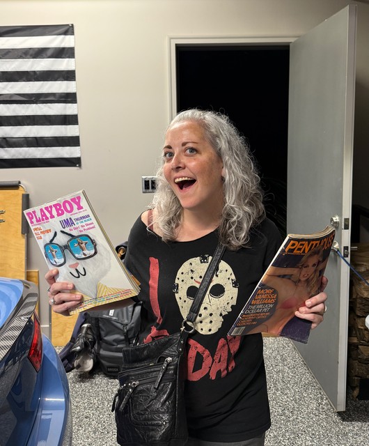 Party favors courtesy of Jeff, haha