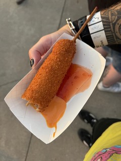 This Korean Dog was ridic