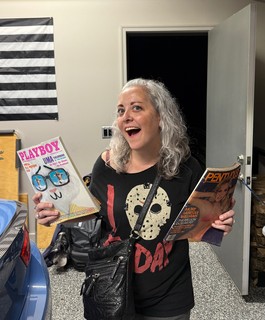 Party favors courtesy of Jeff, haha