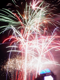 Fireworks - without a tripod