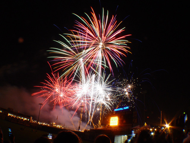 Fireworks at Principal Park