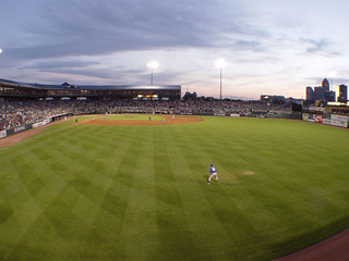 Baseball - Principal Park from the Outfield Bleachers