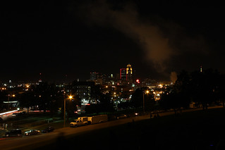 Skyline - Fireworks over...