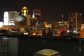 Skyline - Des Moines Skyline from the Brown-Camp Lofts