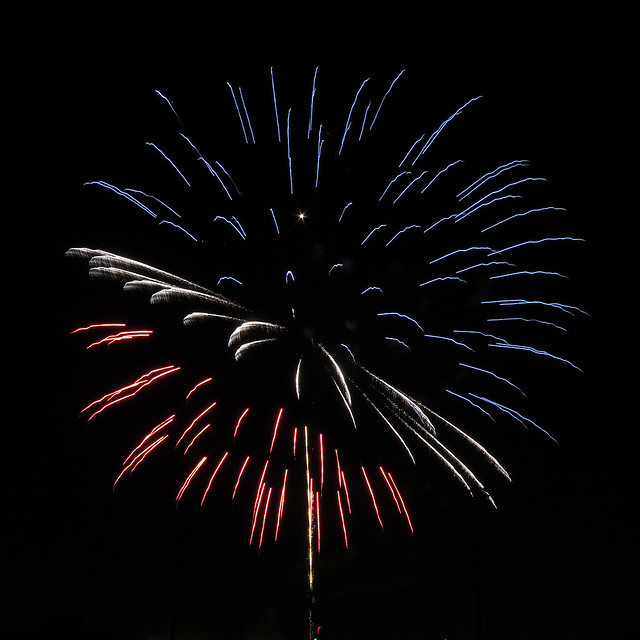 Red, white, and blue