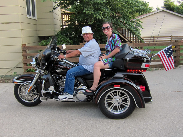 Going for a spin with Dale