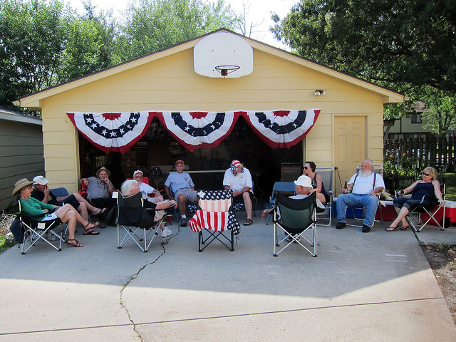 Hanging out at David's