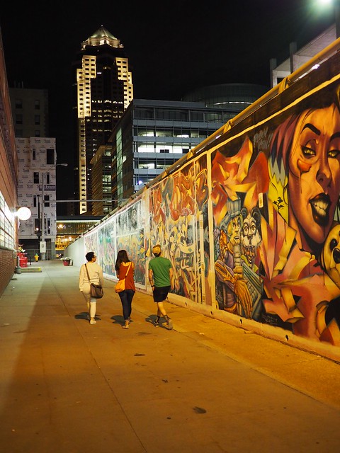 Walkin around with Mitch and Jessica