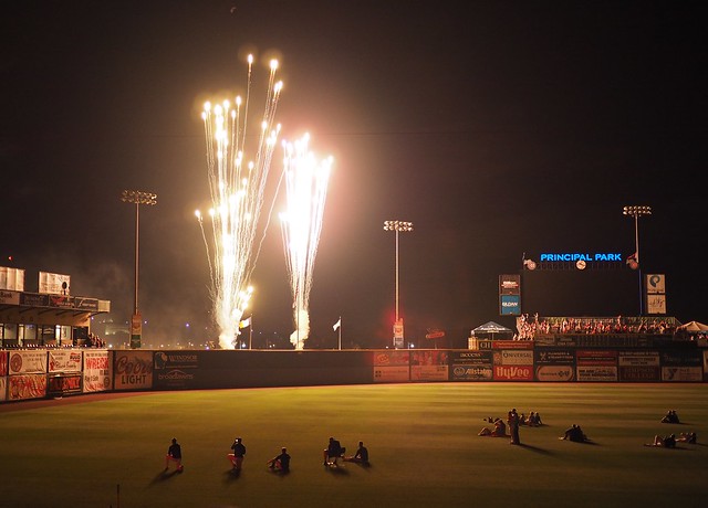 Fireworks at Principal Park