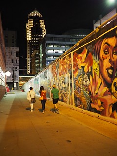 Walkin around with Mitch and Jessica