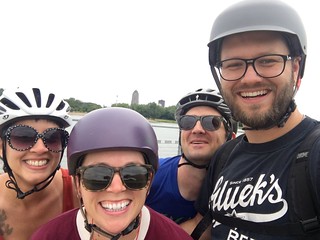 Biking - Selfie bridge 2016