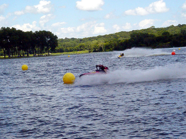 Waverunners at Gray's Lake