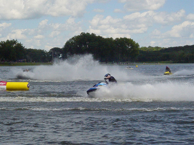 Waverunners at Gray's Lake