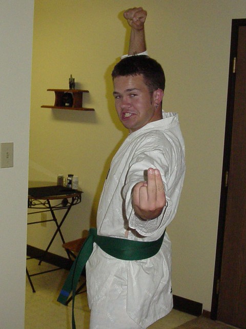 Tae Kwon Do at my APT