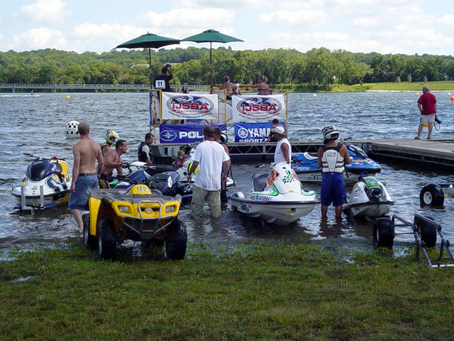 Waverunners at Gray's Lake
