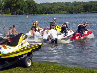 Waverunners at Gray's Lake