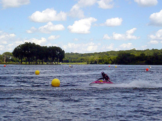 Jetskis at Gray's Lake