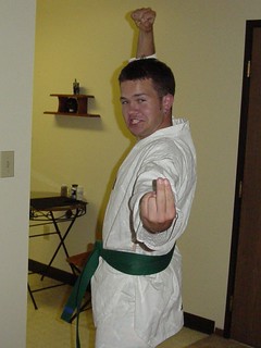 Tae Kwon Do at my APT