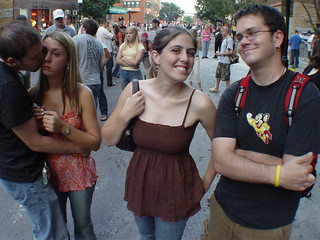 Zach, Amy, and some sweet unwanted kisses