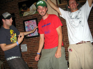 Henson Robinson - Dancing on chairs @ Royal Mile