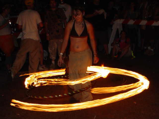 Fire Hula Hoop