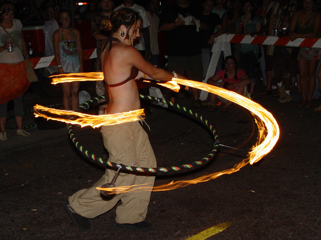 Fire Hula Hoop