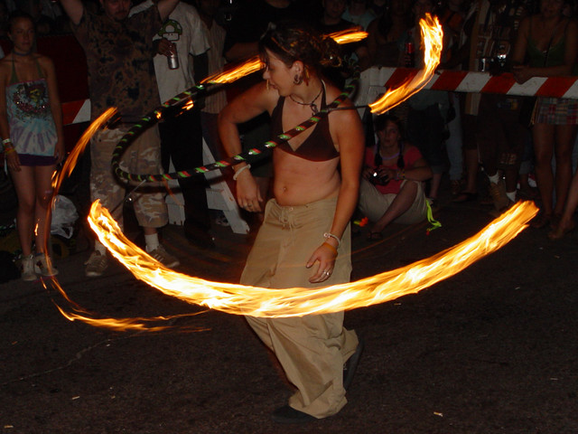 Fire Hula Hoop