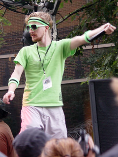 Green Attire Dude at 515 Alive