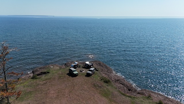 Camp at High Rock Bay