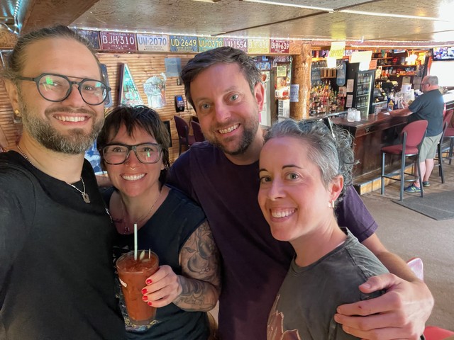 Hangin at the lunch spot