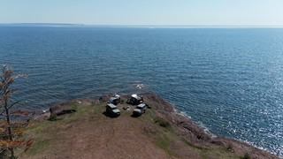 Camp at High Rock Bay