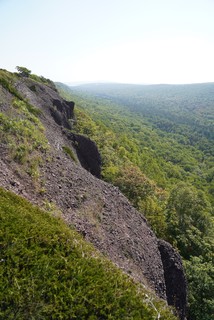 Cliffs on Brockway Mountain