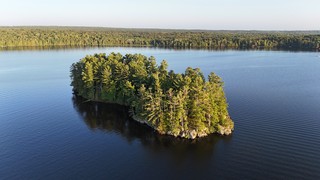 Island on Perch Lake