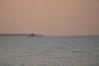 Gull Rock Lighthouse at Sunrise