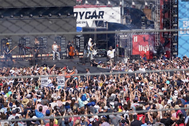 Post Malone takes the stage