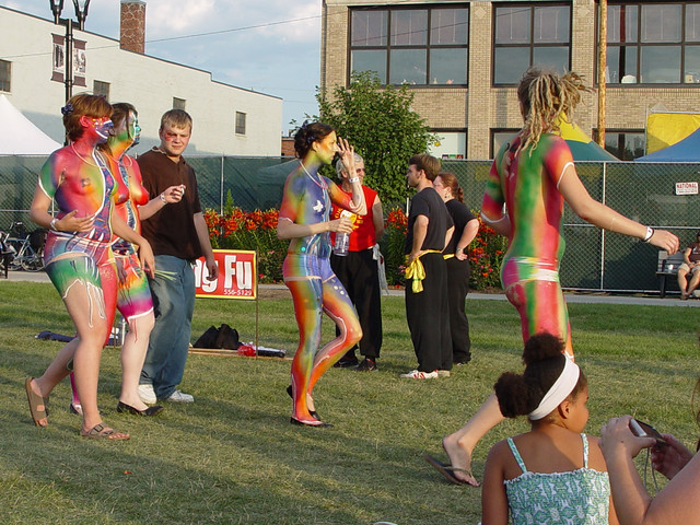 Naked Painted Chicks at 80/35