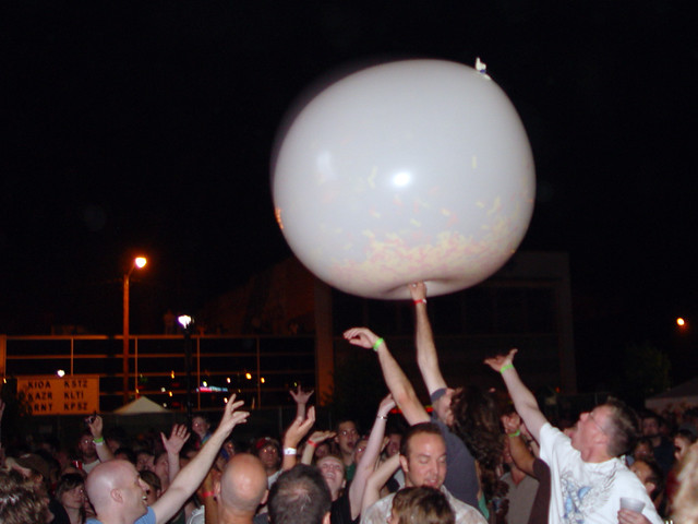 Balloon full of confetti