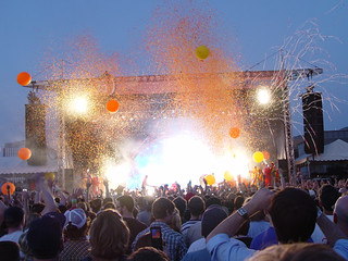The Flaming Lips - Confetti at the Flaming Lips