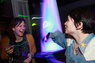 Dancing at lime. Cutting through light