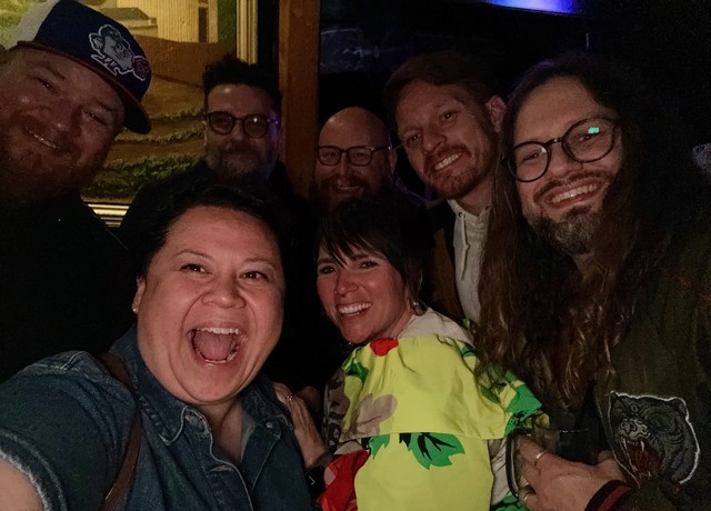 Running around the east village with a fun crew