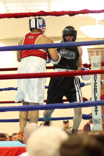 Dude's bloodied up face