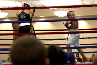 Ricky's first boxing match