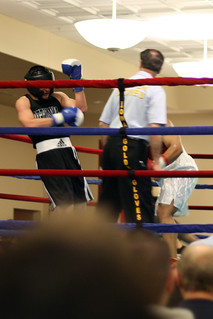 Ricky knocking the dude back