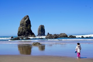 frame - This little girl kept getting in the way of my shots... but she wound up making them cooler.