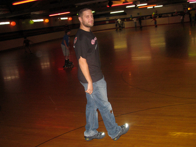 Rollin around the rink