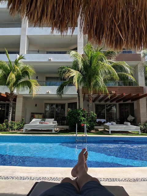 Chillin by this pool