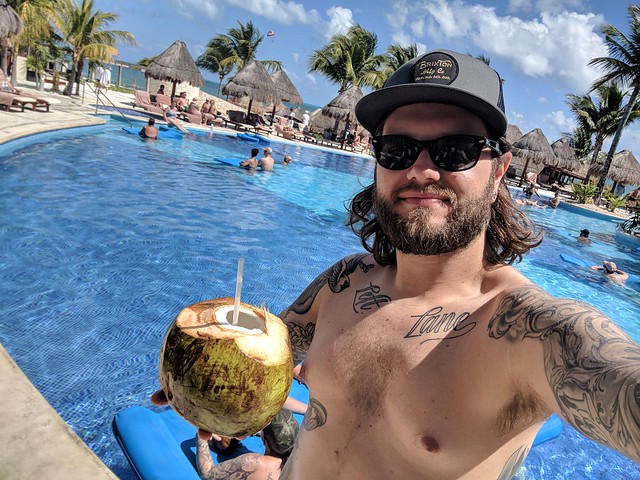 I love drinkin coconut water... I only wish this one would've come with a spoon